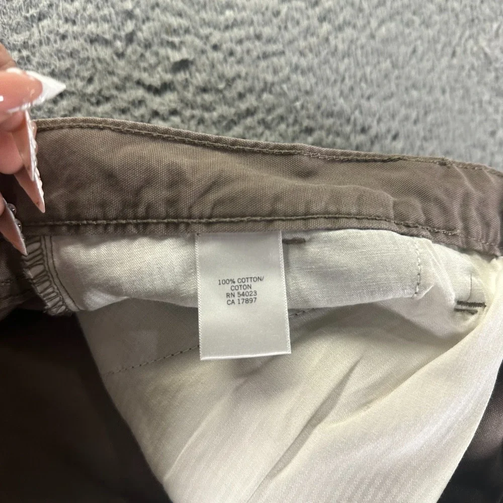 Banana Republic Pant Mens 36x30‎ Brown Cotton Chino Straight Baggy Preppy Office